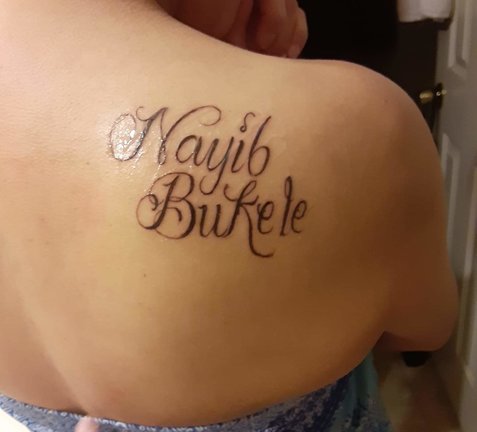 Tatuaje Nayib Bukele