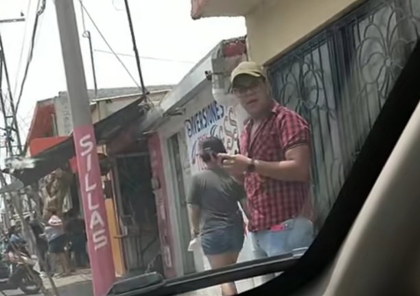 Infiel captado hombre México